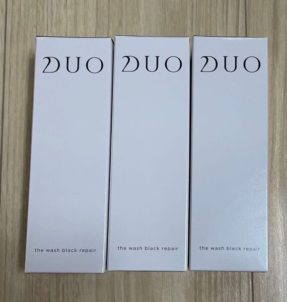 【3本セット】PAA DUO デュオ ザ ウォッシュ ブラックリペア 27G