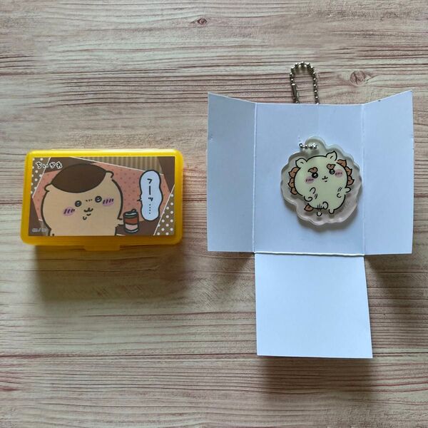 【くりまんじゅう&シーサー】ちいかわ ケース&シール アクリミニ 2点セット