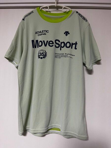 DESCENTE MoveSport ATHLETIC Originals Tシャツ グリーン系 メンズ3L