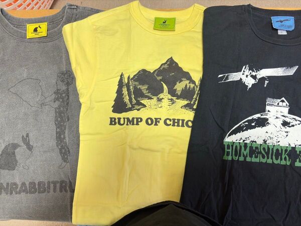BUMP OF CHICKEN Tシャツ 半袖Tシャツ バンド 古着 3枚セット S サイズ