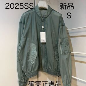 25SS mm6×Salomonサロモン MA-1ボンバージャケット ブルー S