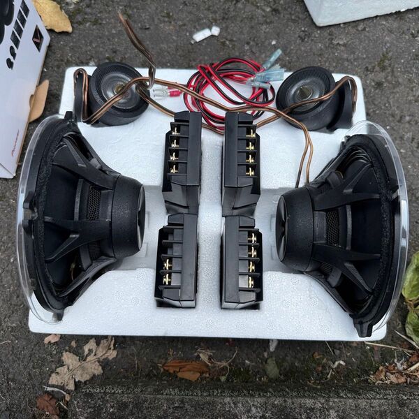 【完動品】カロッツェリア TS-V173S フラッグシップ セパレート 17cm スピーカー