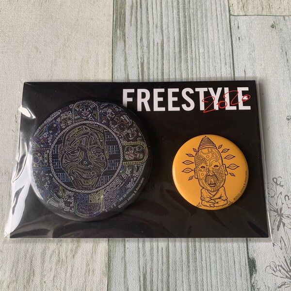 大野智 FREESTYLE2020 グッズ 缶バッジ