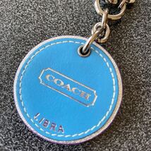 ☆コーチ☆美品☆バッグチャーム キーホルダー キーチャーム チャーム 小物☆天秤座 リブラ 星座☆COACH_画像3