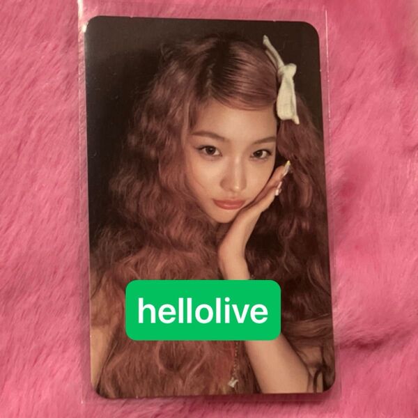 ILLIT アイリット イロハ hellolive 特典 トレカ