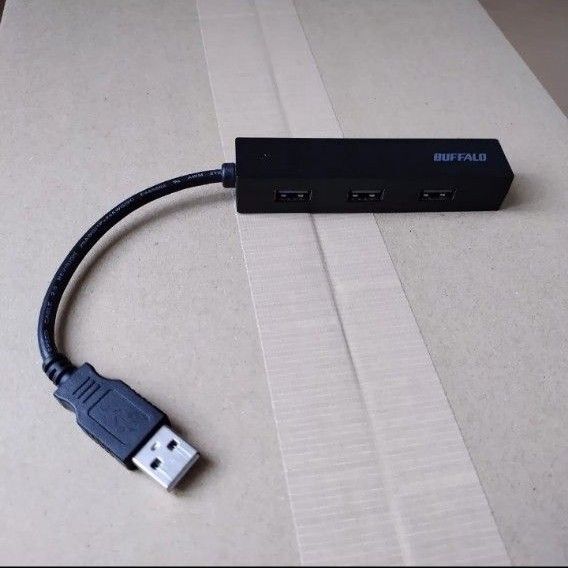 バッファロー USB2.0 バスパワー 4ポート ハブ(ブラック) BSH4U050U2BK