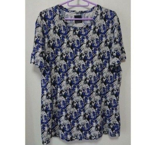 ZARA メンズ Tシャツ アニマル柄 size XL