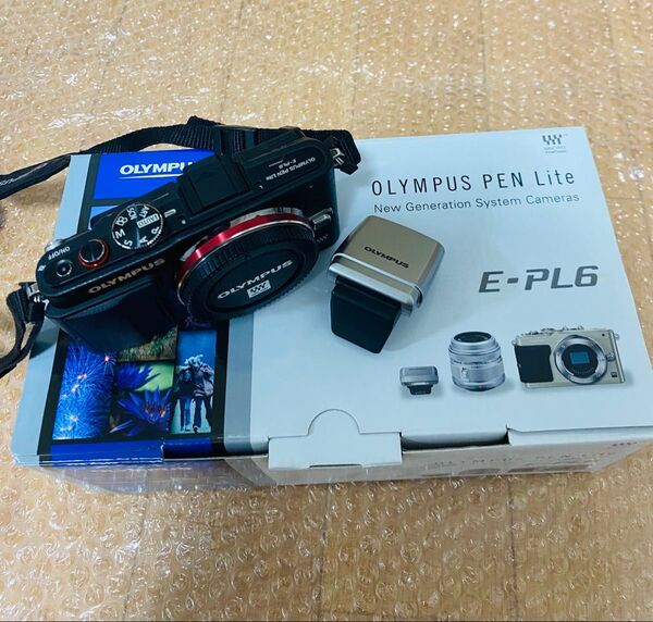 値下可*OLYMPUS PEN Lite E-PL6 (ブラック)