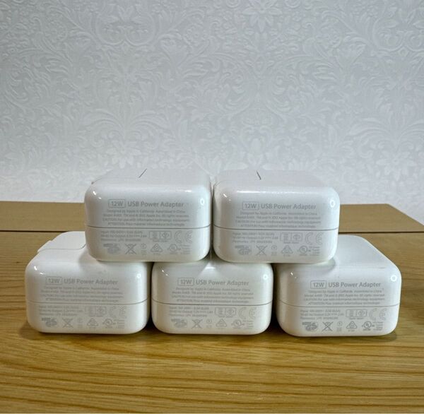 【当日発送】 Apple 純正 ACアダプタ 12W USB 電源アダプタ iPad iPhone 急速充電器 送料無料