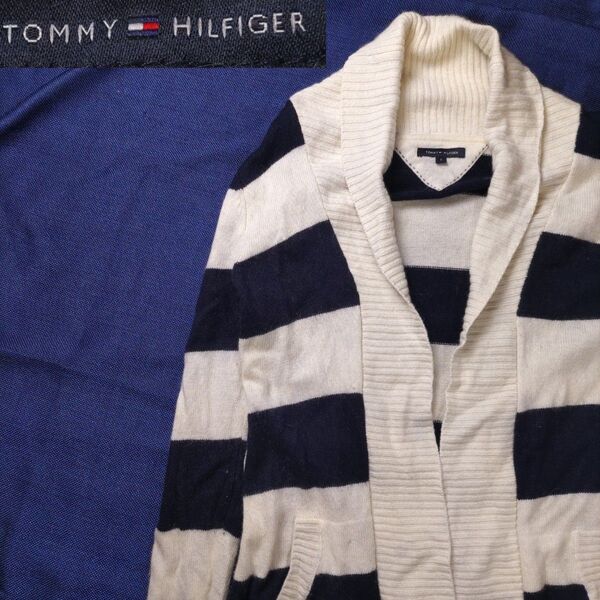 トミーヒルフィガー TOMMY HILFIGER ライトカーディガン Sサイズ