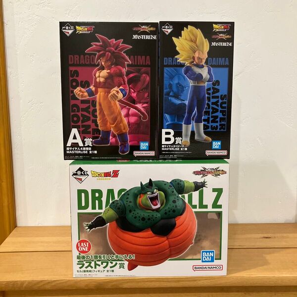一番くじ ドラゴンボール VSオムニバスCROSS A賞 孫悟空 B賞 ベジータ ラストワン賞 セル 3点セット