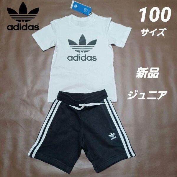 adidas アディカラー ショーツ & Tシャツ セットアップ 100サイズ