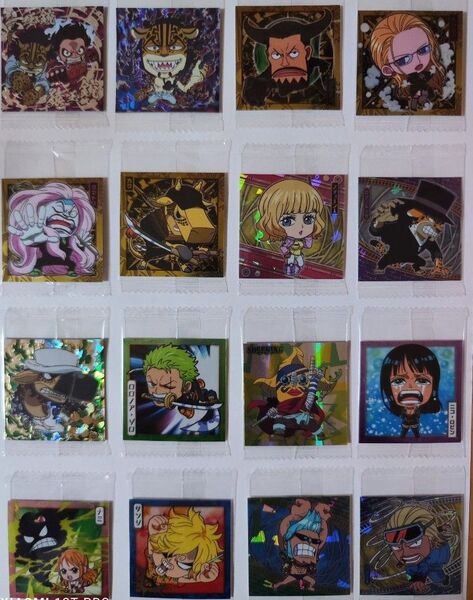 にふぉるめーしょんワンピースONEPIECE大海賊シールウエハースLOG.9.航海の軌跡.ウエハースシールまとめ売り