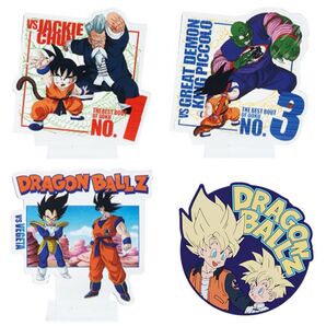 ドラゴンボール 一番くじ H賞アクリルスタンド 3点 ラバーコレクション 1点