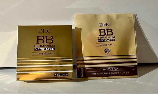 DHC 薬用BBミネラルパウダーGE 専用コンパクト&メークアップパフ セット