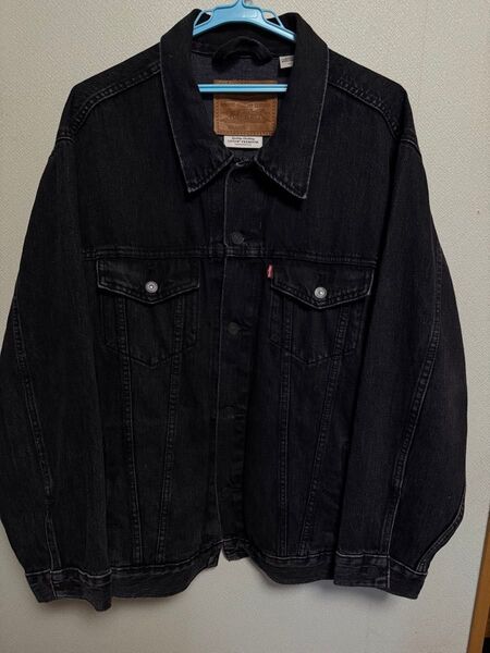 Levi's デニムジャケット ブラック Lサイズ