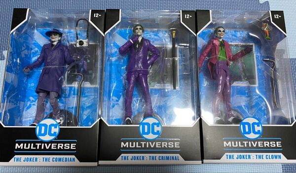 マクファーレントイズ dcマルチバース バットマン スリージョーカーズ ジョーカー