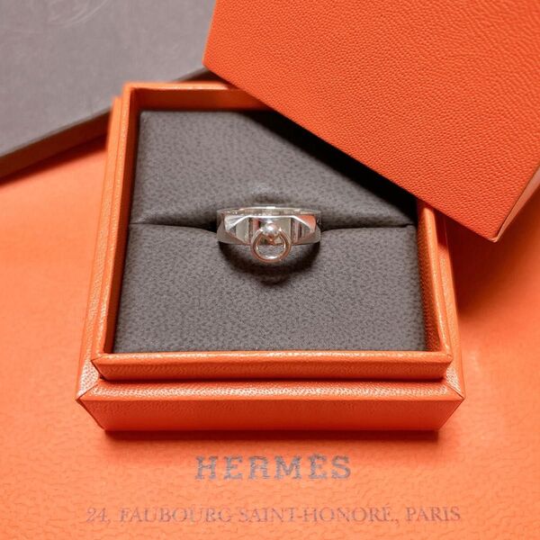 エルメス HERMES 指輪 コリエドシアン リング 50