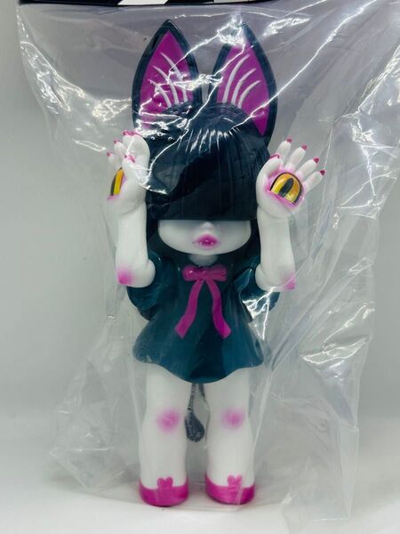 戦慄にぎるちゃん ソフビ GRAPE BRAIN ジゴクネコおにぎり まかろに のりくん台湾限定 ART MONSTER