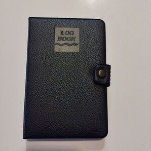 ダイビング用 ログブック 黒色
