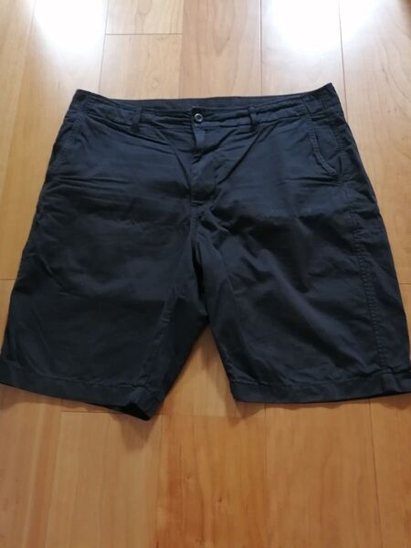 値下げ!ユニクロ ブラック チノショートパンツ コットン Lサイズ