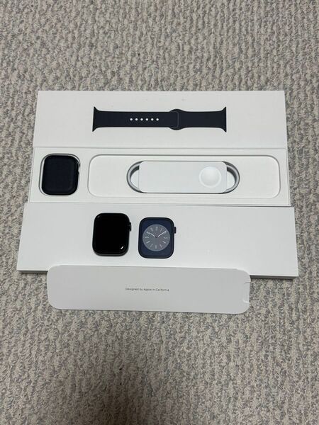 Apple Watch series 8 45mm GPSモデル ミッドナイトブラックアルミニウムケース