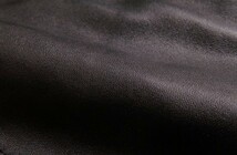 新品　本革　3XLサイズ　羊革　ネックベルト　シングルライダース　　レザージャケット/革ジャン　ブラック_画像6