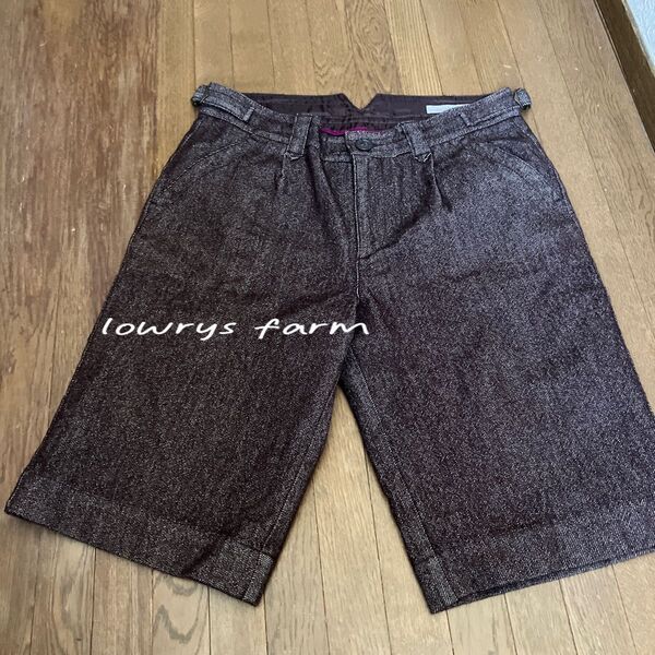 lowrys farm ハーフショートパンツ キュロット L