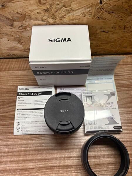 シグマ 85mm F1.4 DG DN [ソニーE用 レンズプロテクト付き SIGMA