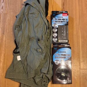 空調服 ファンバッテリーセット XXL(3L)