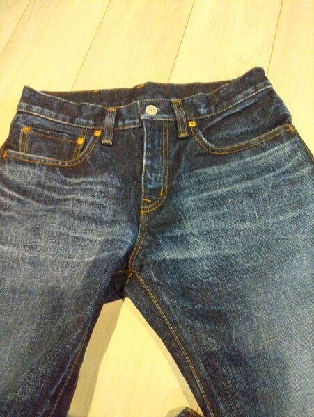児島ジーンズ w31 23oz ウエスト77cm 股下80cm ユーズド加工 デニム デニムパンツ ジーンズ ジーパン パンツ