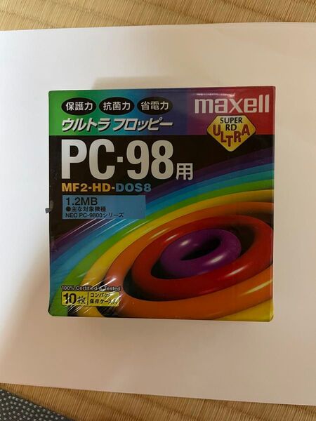 maxell PC-98用 フロッピーディスク MF2-HD-DOS8 10枚 未使用