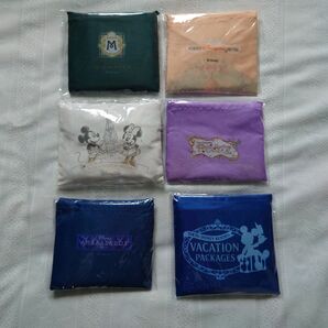 ディズニーホテル エコバッグ6個セット ファンタジースプリングスホテル ホテルミラコスタデ香港ディズニーランドホテル その他