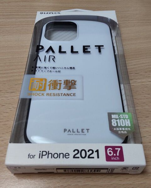 アイフォン13プロマックス 耐衝撃 スマホケース パレットエア 極薄 超軽量 ハニカム構造 PALLET AIR