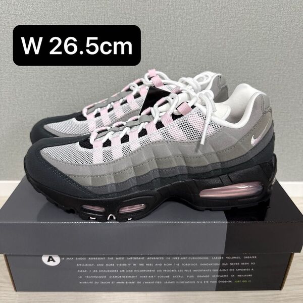 W26.5cm NIKE Women's Air Max 95 OG Pink Foam ナイキ エアマックス95 ピンクフォーム