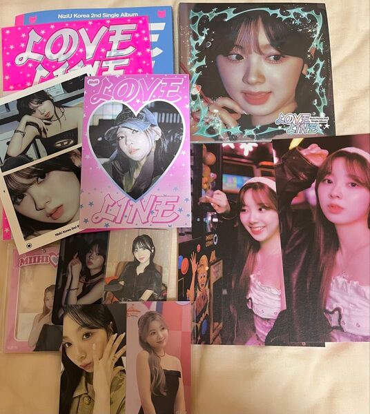 NiziU LOVE LINE フォトブック(開封済)・デジパ(新品) ミイヒ