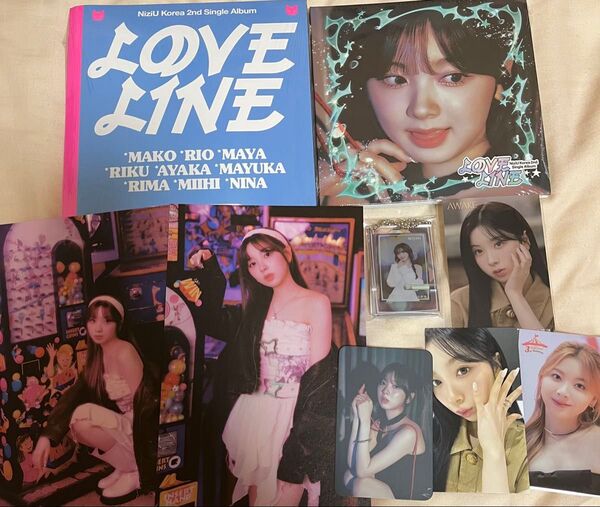 NiziU LOVE LINE フォトブック・デジパ(新品) ミイヒ