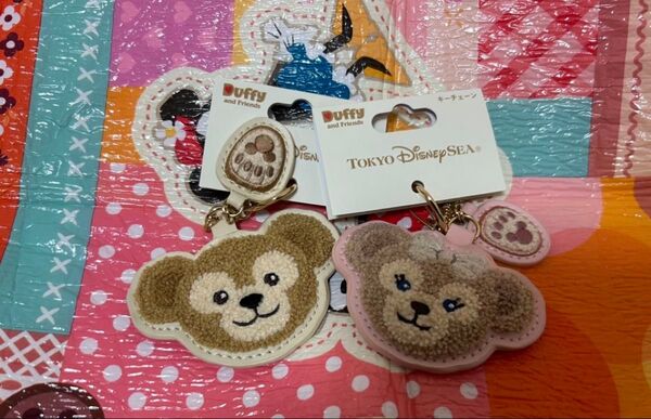 ダッフィー シェリーメイ キーチェーン ディズニー