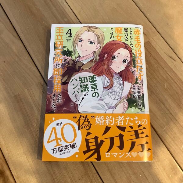 「赤毛の役立たず」とクビになった魔力 4 (花とゆめコミックス) 糸加