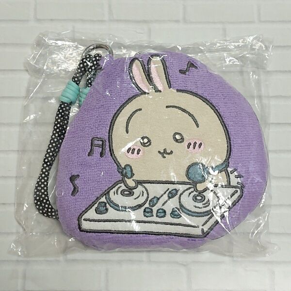 新品☆GU ジーユー コラボ☆ちいかわ☆ポーチ☆うさぎ☆パープル 紫☆サマーコレクション バッグ