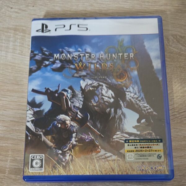 PS5 モンスターハンターワイルズ モンハン ワイルズ 美品