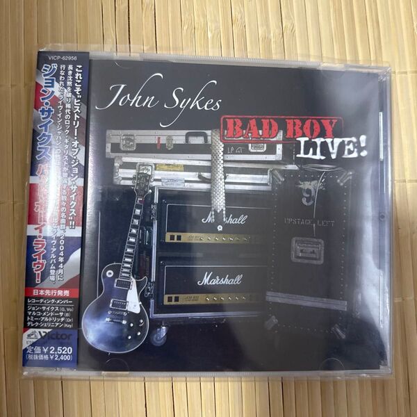 バッドボーイライヴ! /ジョンサイクス JOHN SYKES
