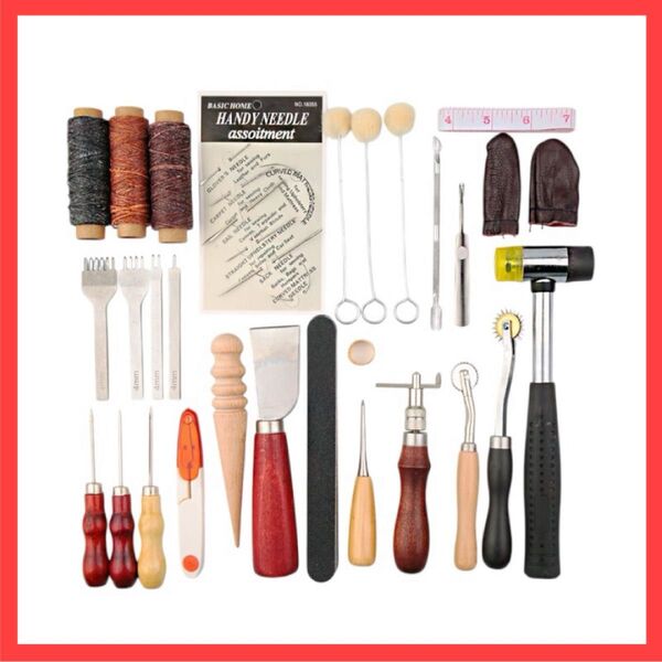 レザークラフト 工具 革 セット 布革細工 キット 初心者 DIY 修理