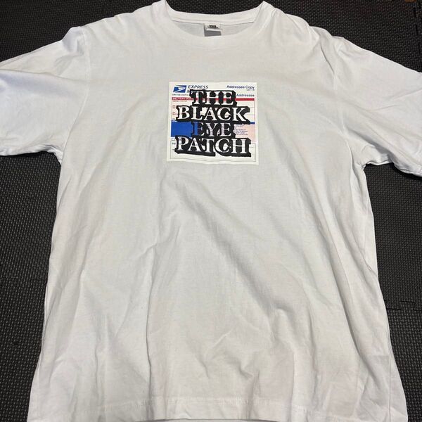 BLACKアイパッチ Tシャツ ホワイト