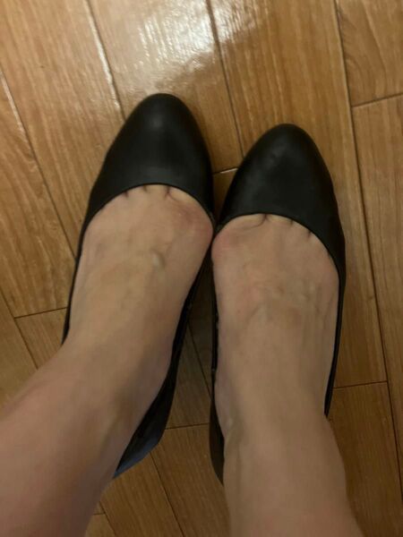 パンプス 黒色 Lサイズ