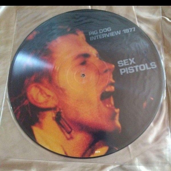 SEX PISTOLS レコード Pig Dog Interview 1977