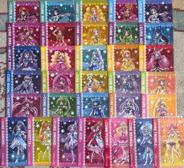 プリキュアオールスターズ春のカーニバル ミニクリアファイルコレクション 32枚セット