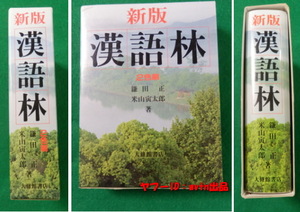 新版 漢語林 中学・高校生の漢字、漢文学習に最適 二色刷り