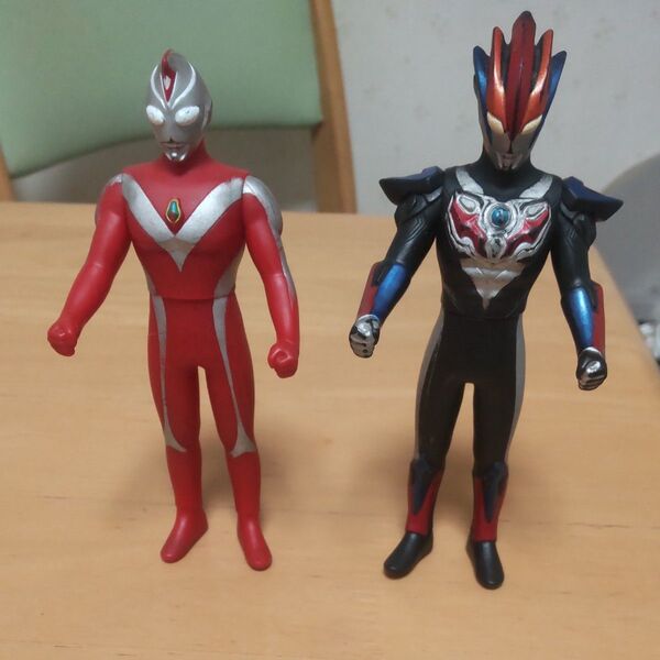 ウルトラマン ソフビ人形 2体セット