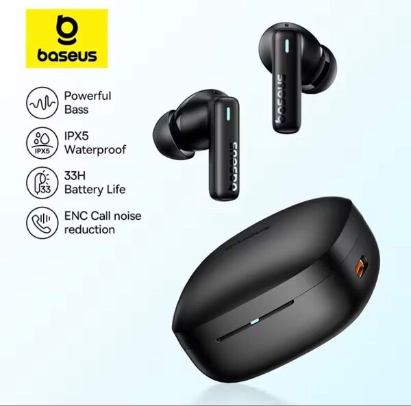 【新品未開封品】Baseus Bowie E19 黒 ワイヤレスイヤホン